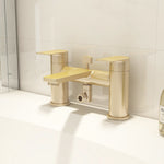 IMEX Suburb Bath Shower Mixer with Kit Brushed Brass