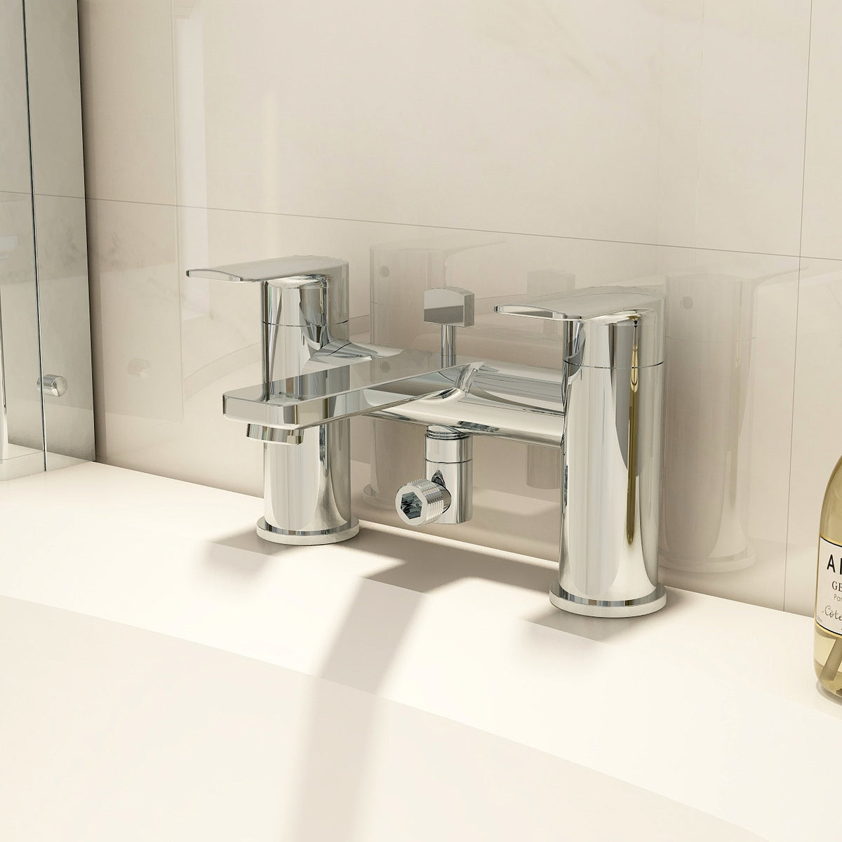 IMEX Suburb Bath Shower Mixer with Kit Chrome
