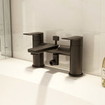 IMEX Suburb Bath Shower Mixer with Kit Matt Black