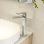 IMEX Suburb Tall Basin Mixer with Universal Clicker Waste Chrome