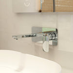 IMEX Suburb Wall Mounted Basin Mixer Chrome