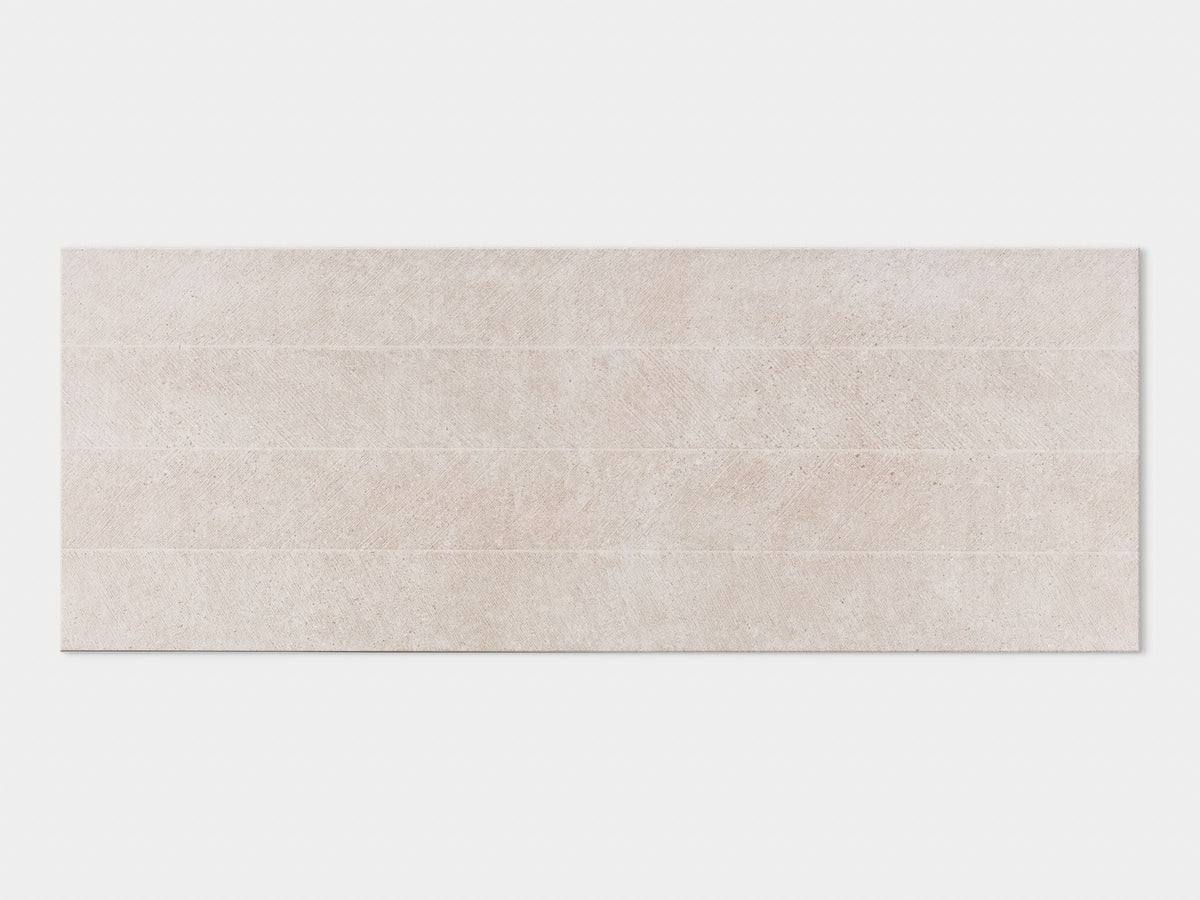 Porcelanosa Bottega Caliza Wall, Floor & Decor Tile Spiga Bottega Caliza 45 × 120 – 100214820 - Ceramic