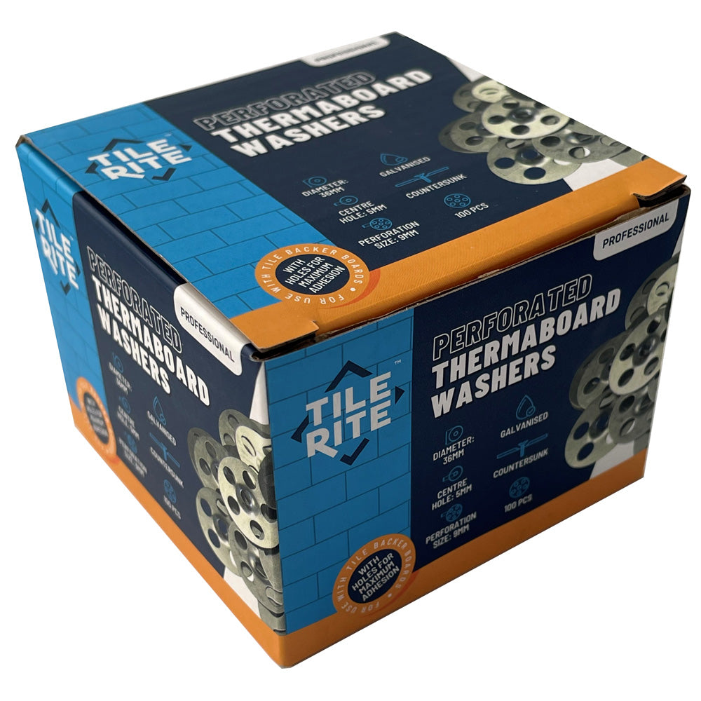 Tile Rite - THERMABOARD WASHERS WITH HOLES (100 PIECES)