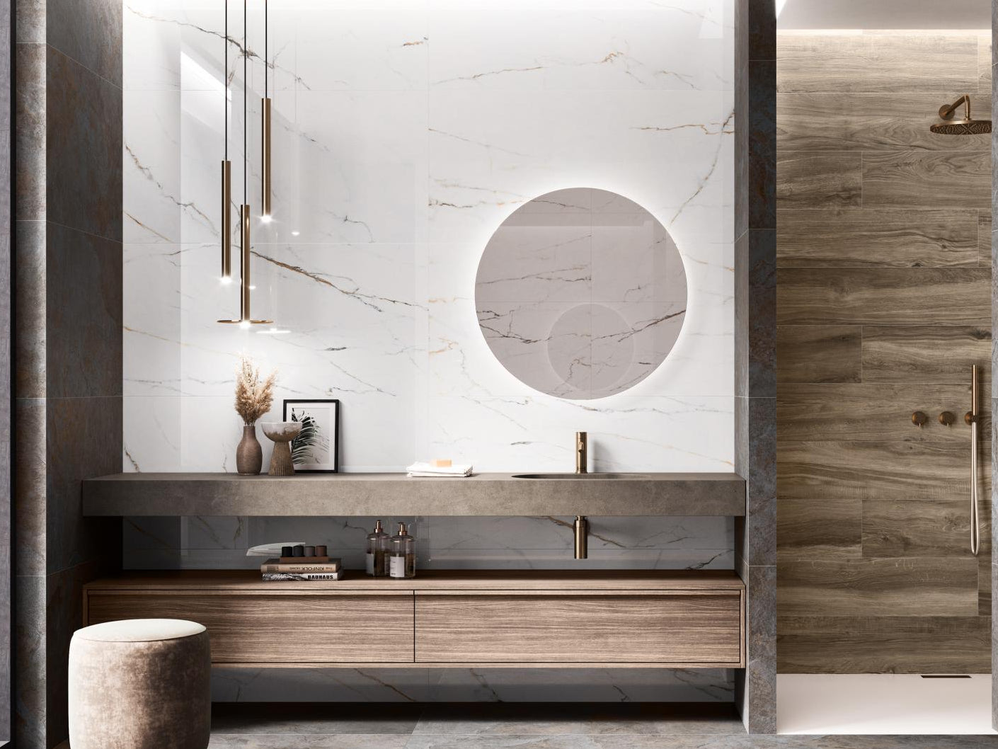 Torano Dorado Polished Porcelain Wall & Floor Tile 60×120