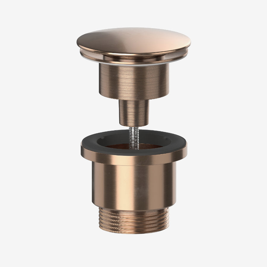 Viva Universal Basin Waste Brushed Copper