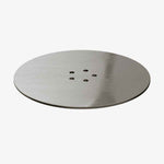 Viva Shower Trap Cover Brushed Nickel