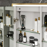 HiB Vanquish LED Illuminated Recessed Bathroom Cabinet