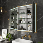 HiB Vanquish LED Illuminated Recessed Bathroom Cabinet