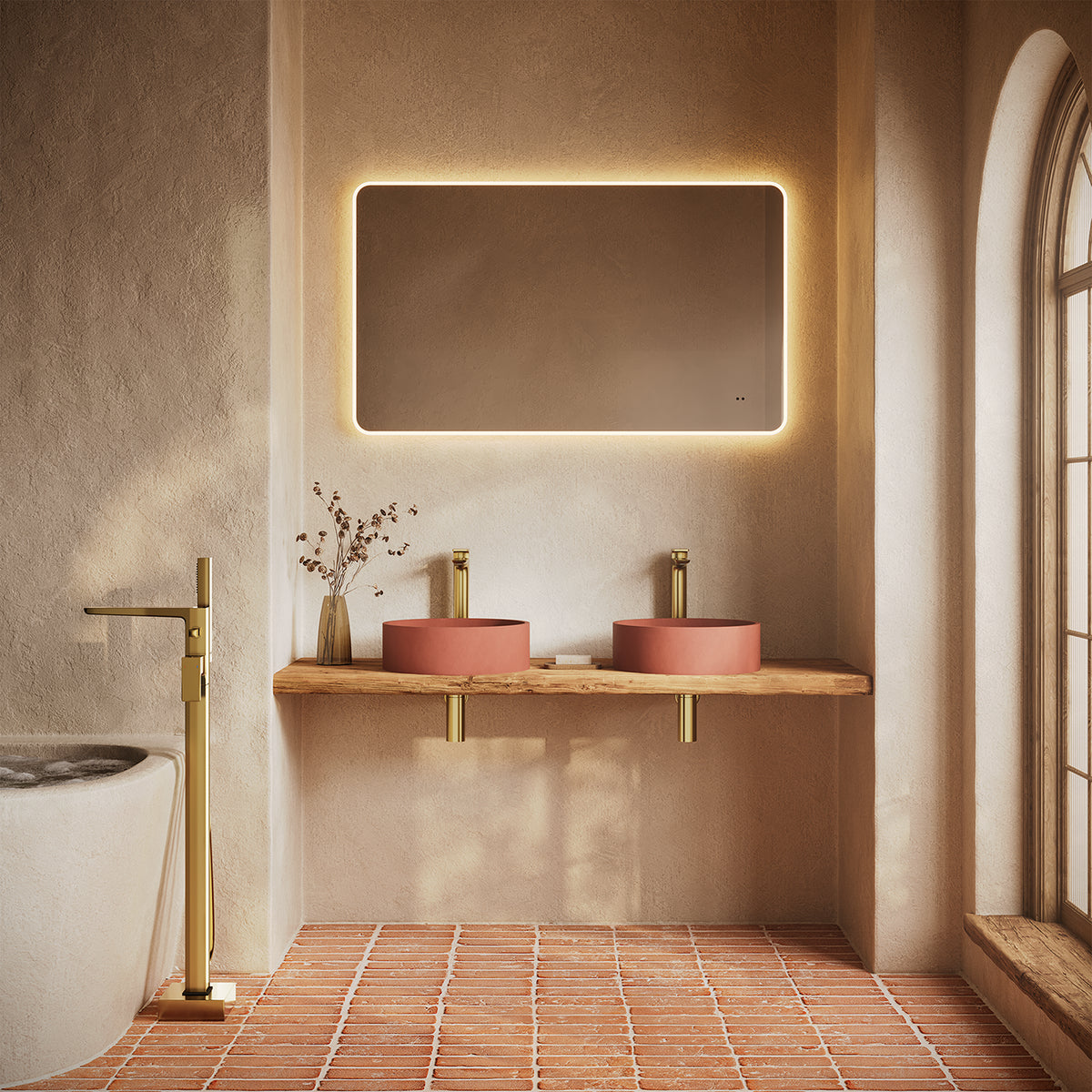 HIB Verana Illuminated Mirror