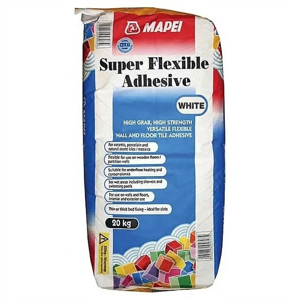 Mapei Super Flexible S1 Wall & Floor Tile Adhesive 20kg White