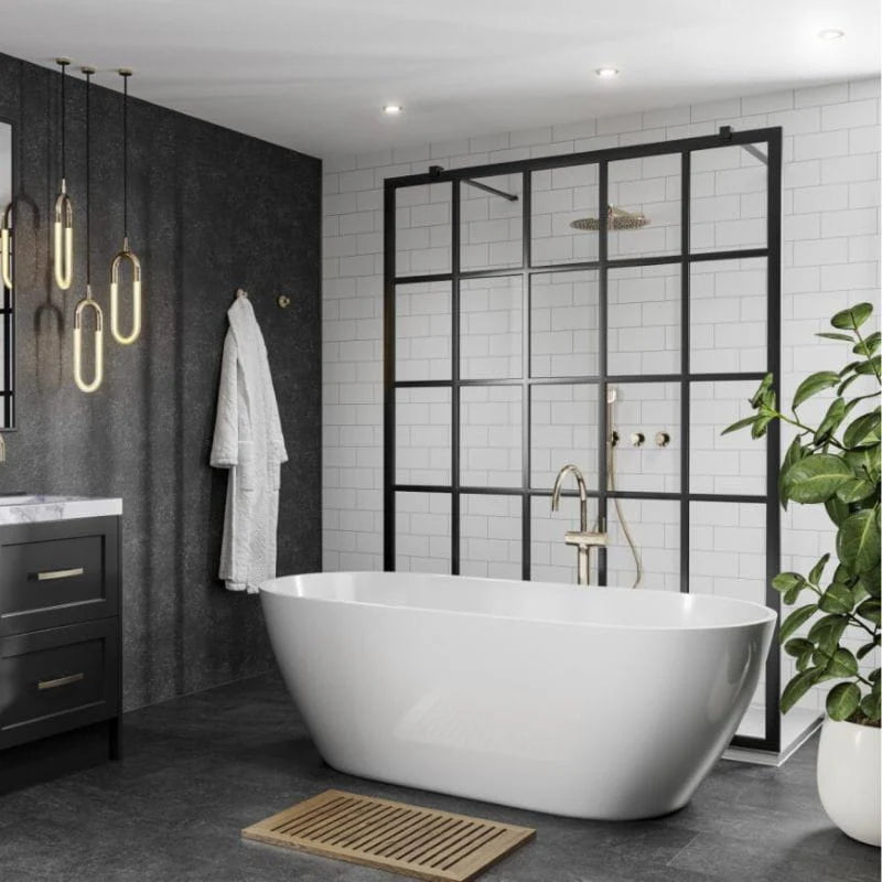 Multipanel Tile Collection Alpine White Metro (191x97) (1100)