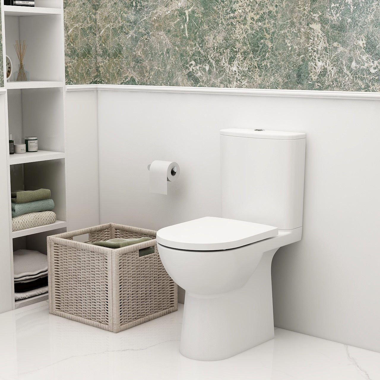 IMEX Croma Comfort Height Rimless Toilet with Soft Close Seat
