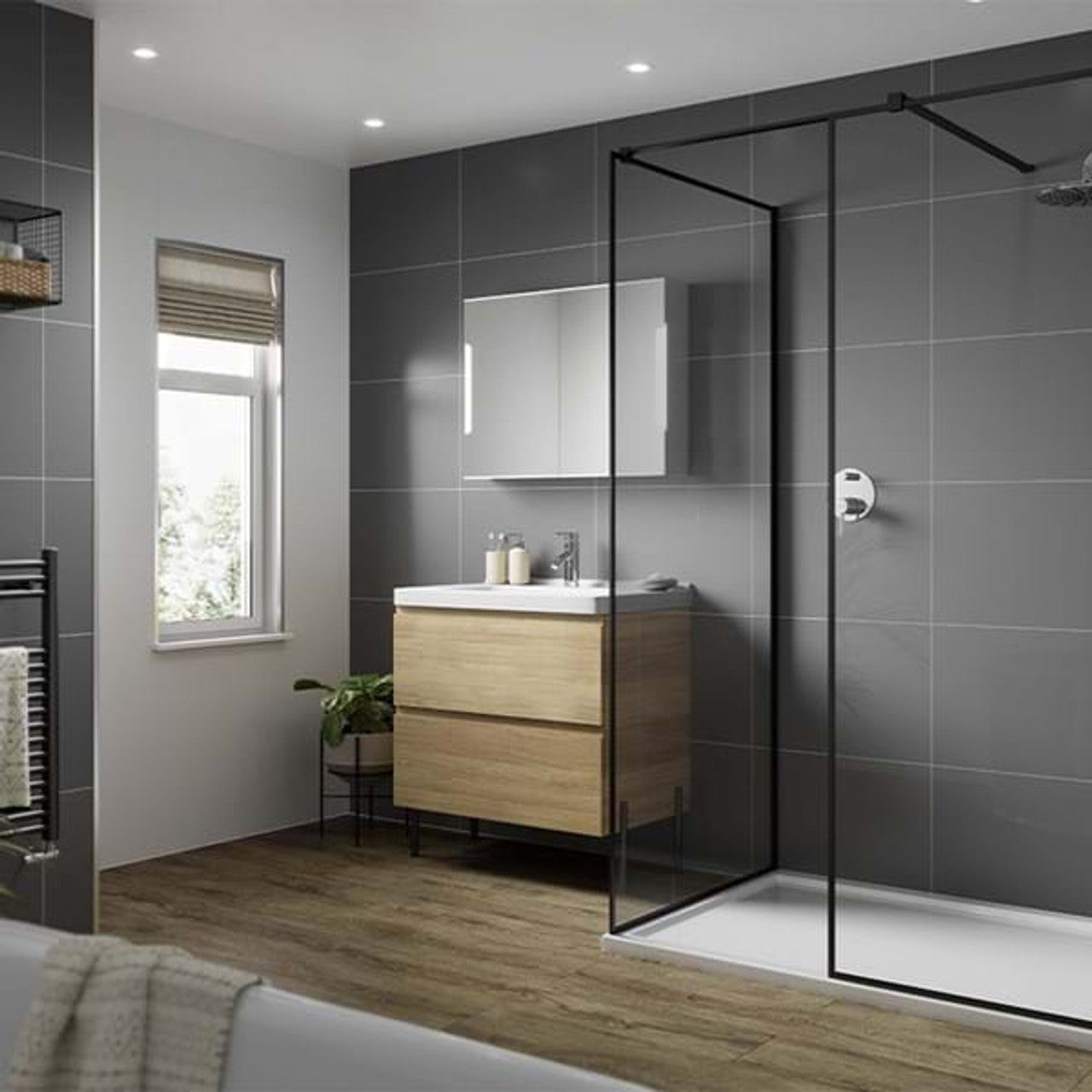 Multipanel Tile Collection Dust Grey Tile (580x400) (0732)