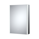 Nuie 500mm LED Illuminated Mirror Cabinet – Single Door