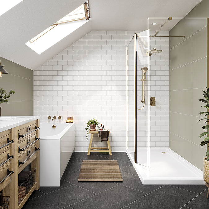 Multipanel Tile Collection Alpine White Metro (191x97) (1100)
