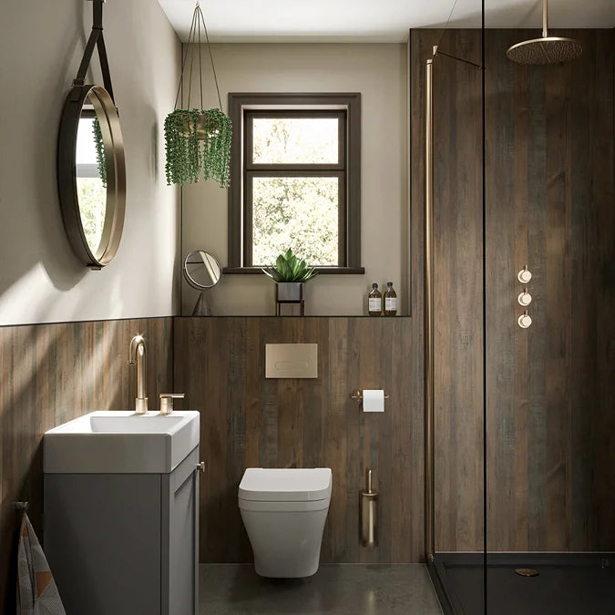 Multipanel Linda Barker Collection Salvaged Planked Elm (9480)