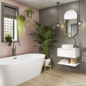 Multipanel Tile Collection Antique Rose Metro (191x97) (0325)