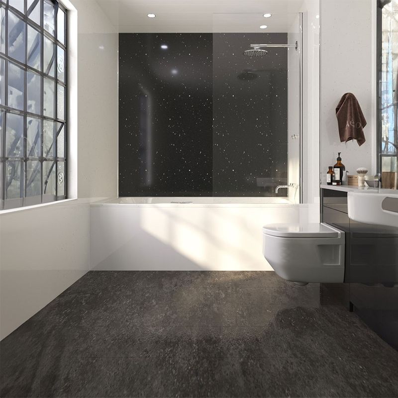 Multipanel - CLICK DROP Floor Sicilia - Tiles - (605x305x5mm) - 10pk - 1.85m2 Per Pack