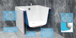 IMEX Croma 1675mm x 700mm Premiercast Reinforced Single Ended Bath