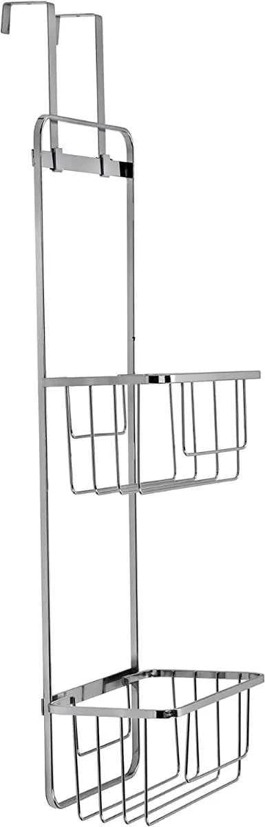 Croydex Hook Over Door Double Storage Basket