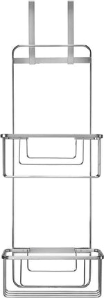Croydex Hook Over Door Double Storage Basket