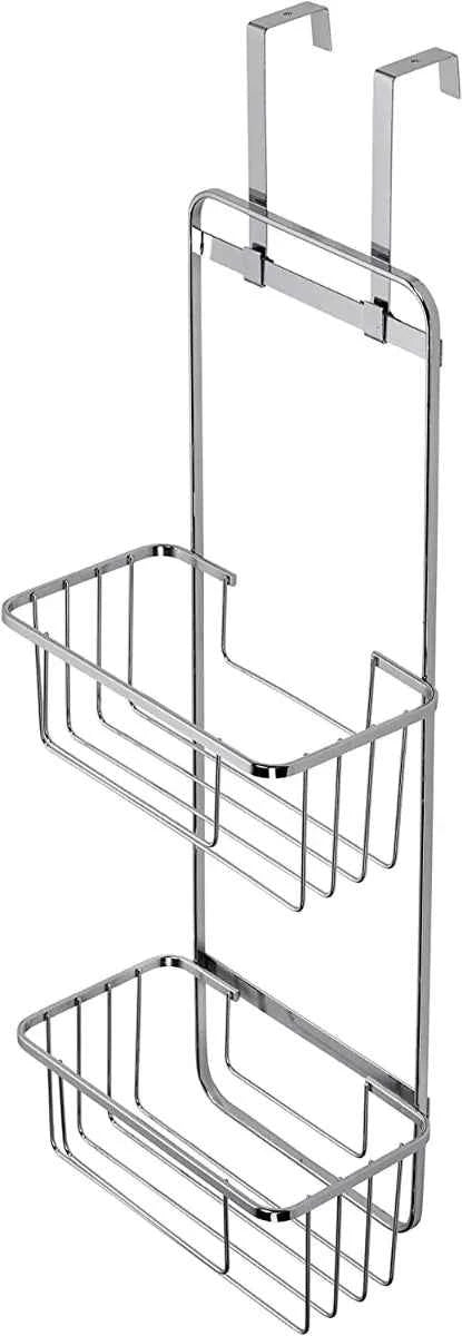 Croydex Hook Over Door Double Storage Basket