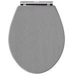 Hudson Reed Richmond Traditional Close Coupled Toilet & Cistern Storm grey