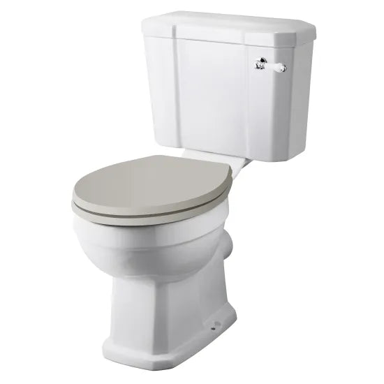 Hudson Reed Richmond Traditional Close Coupled Toilet & Cistern White