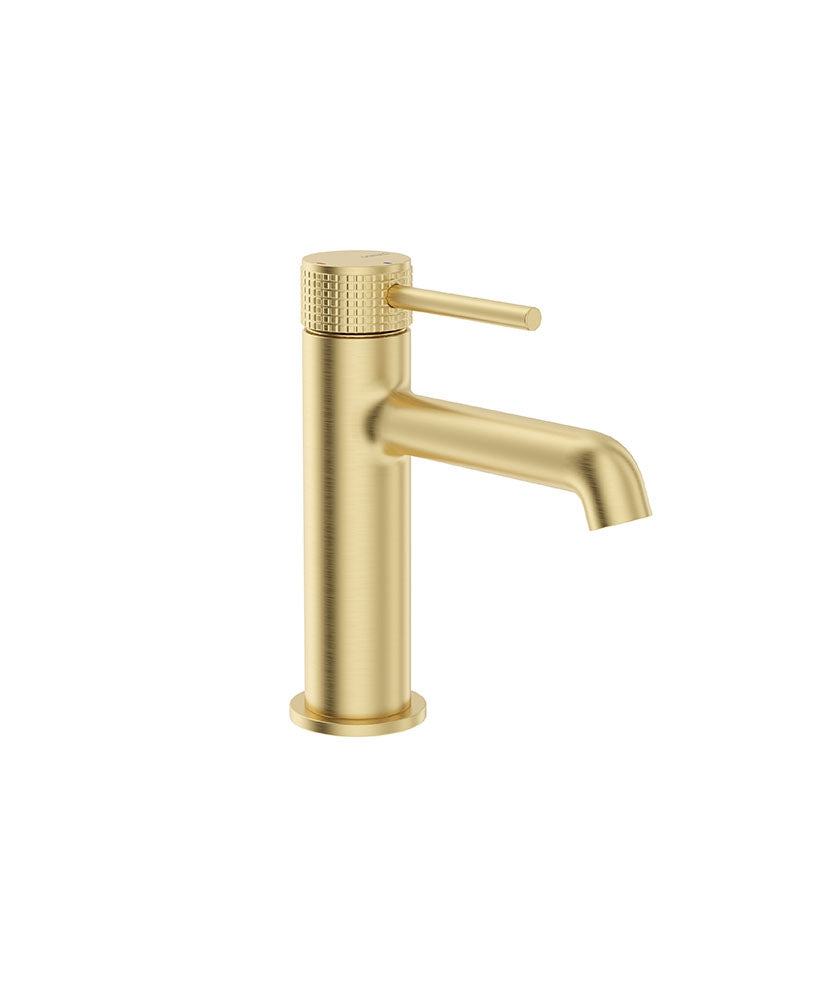 Sonas Alita Brushed Gold Basin Mixer Tap