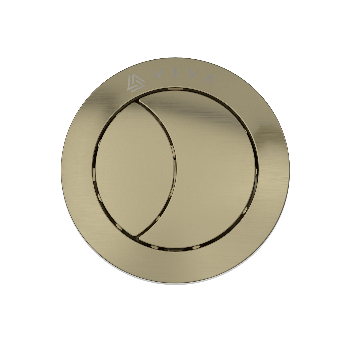 Viva - Brushed Brass Uni-Button for Skylo Valves