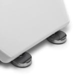 Croydex Constance Flexi-Fix™ Soft-Close Toilet Seat – White